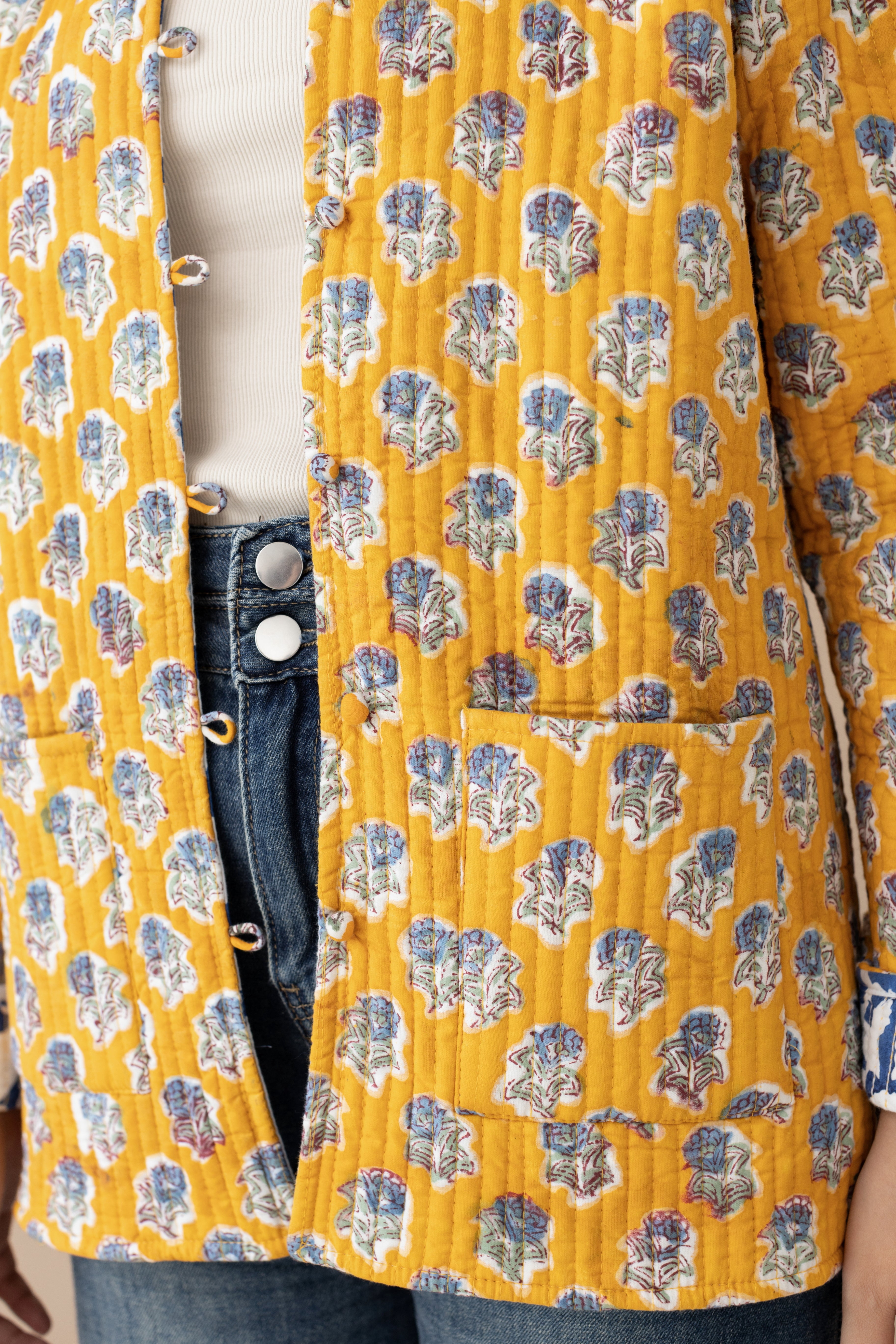 Larisa Mustard Jacket