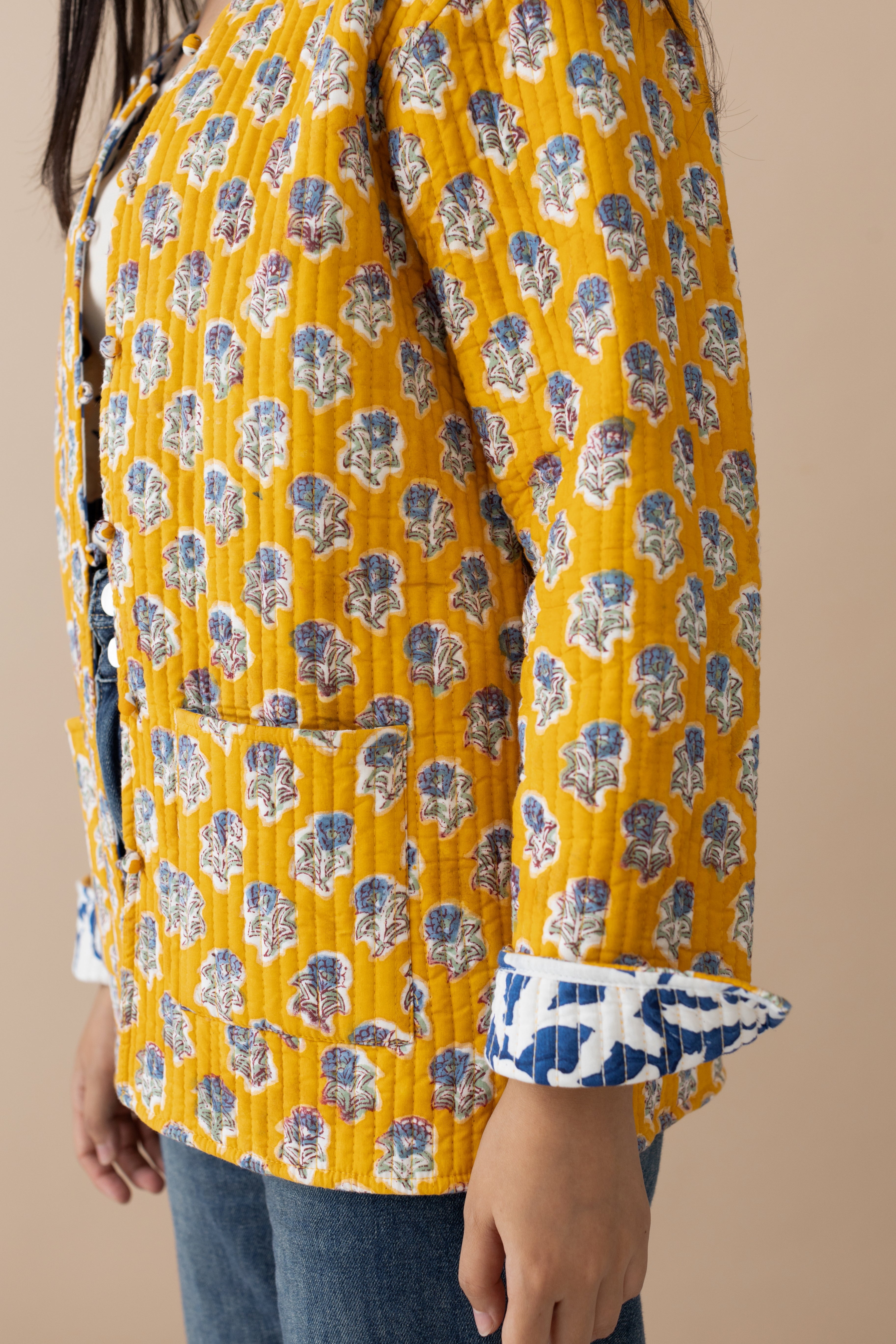 Larisa Mustard Jacket