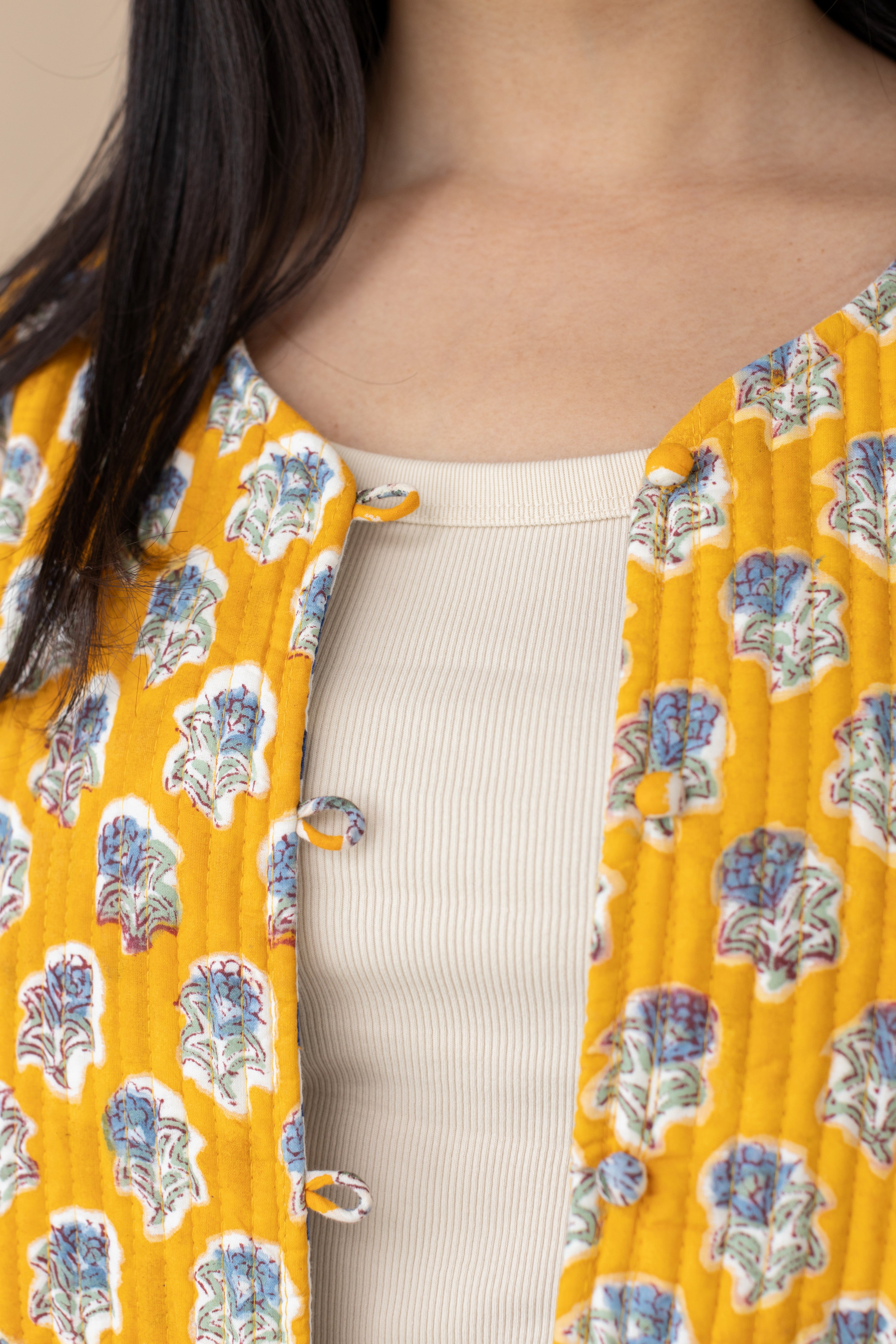 Larisa Mustard Jacket