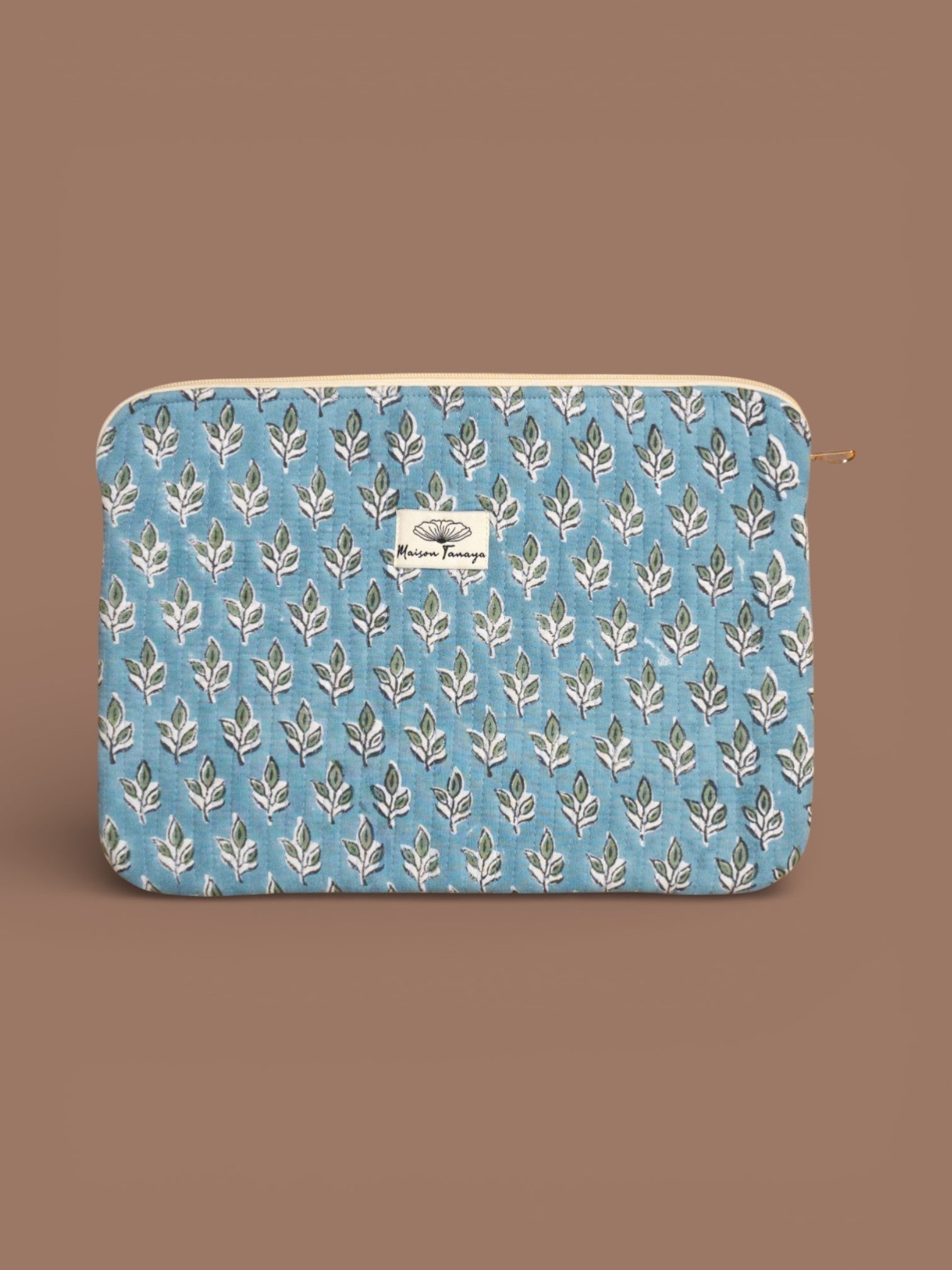 Lagoon Blue Mani Pouch