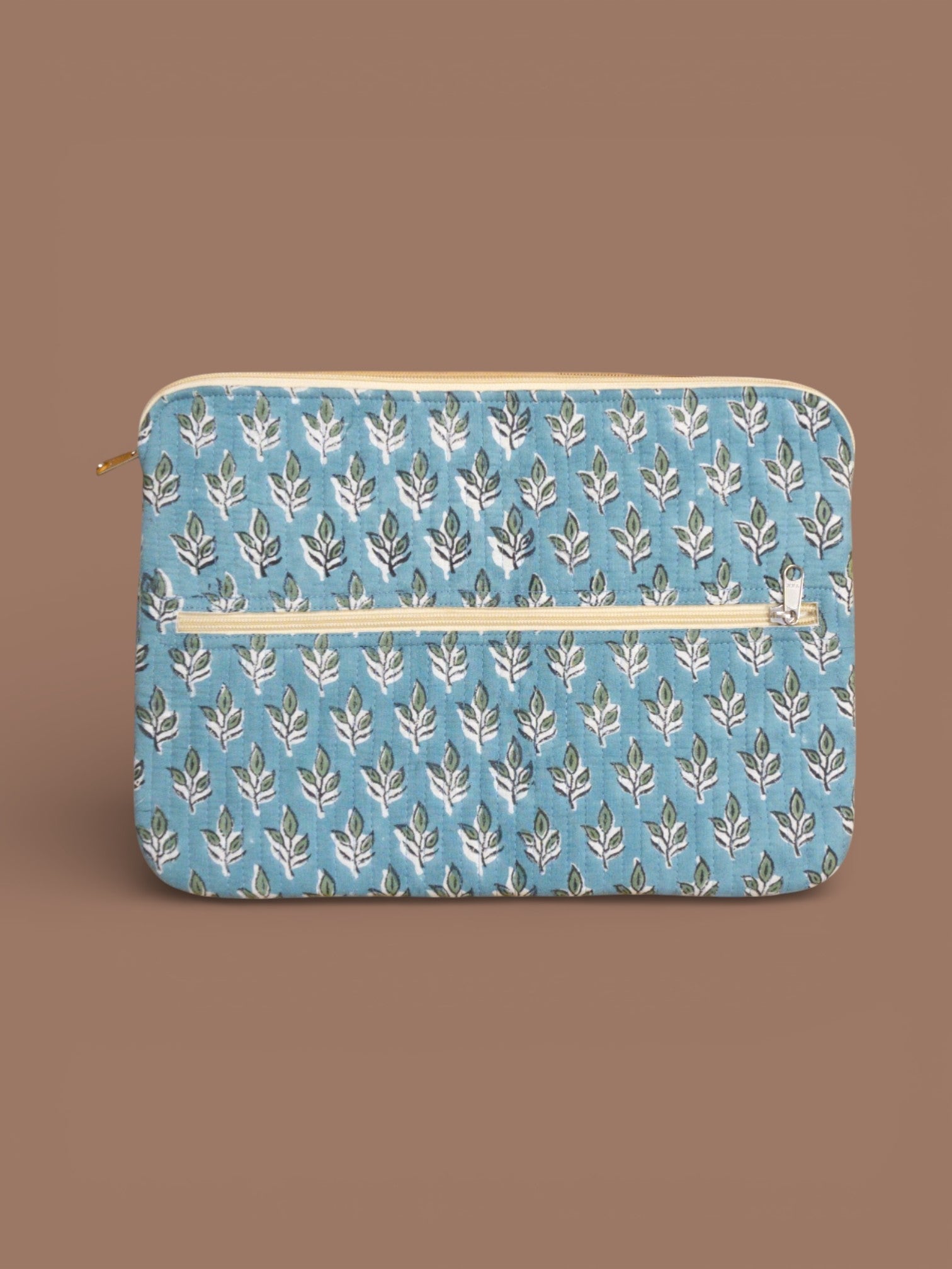 Lagoon Blue Mani Pouch