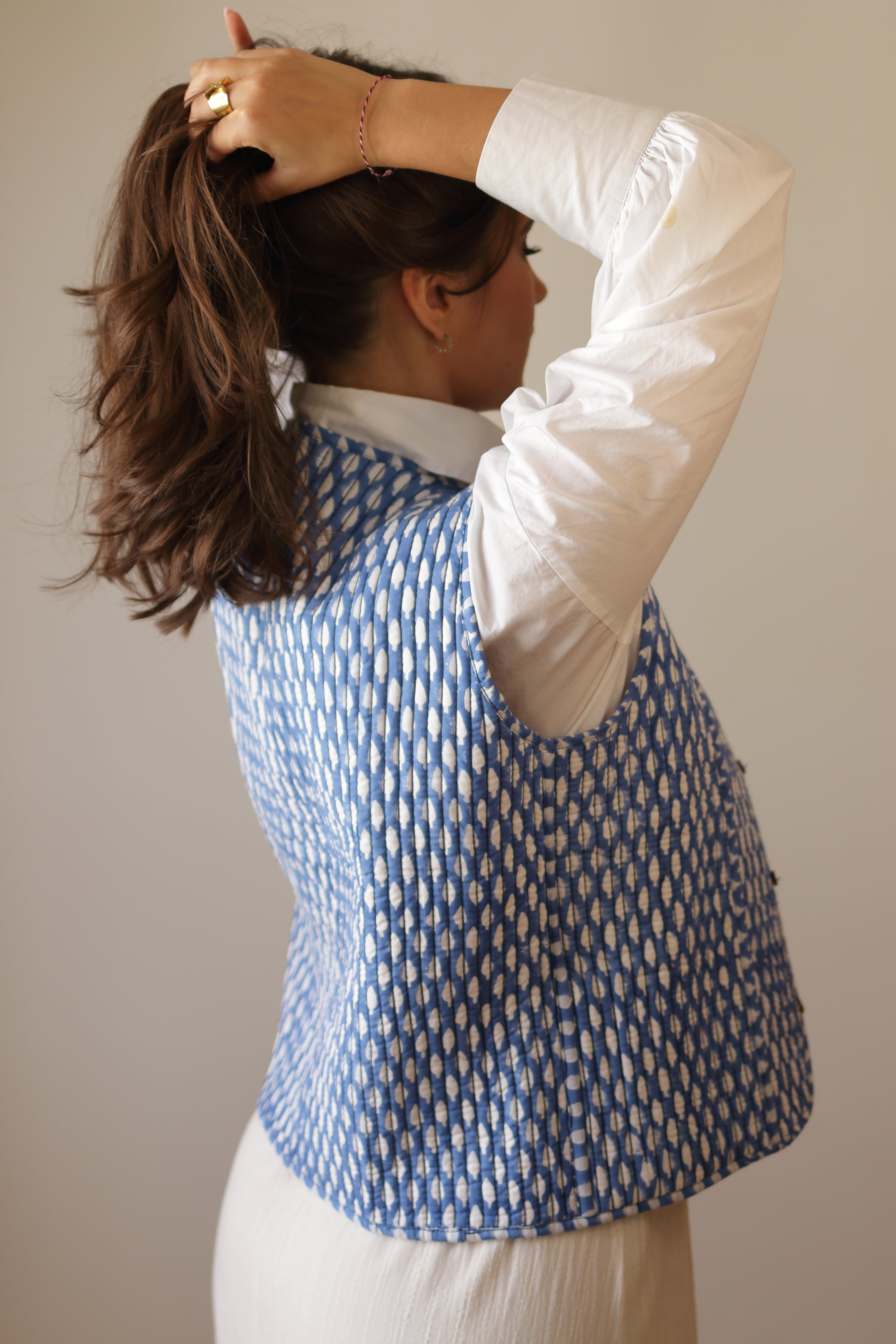 Maya Tangerine Reversible Jacket