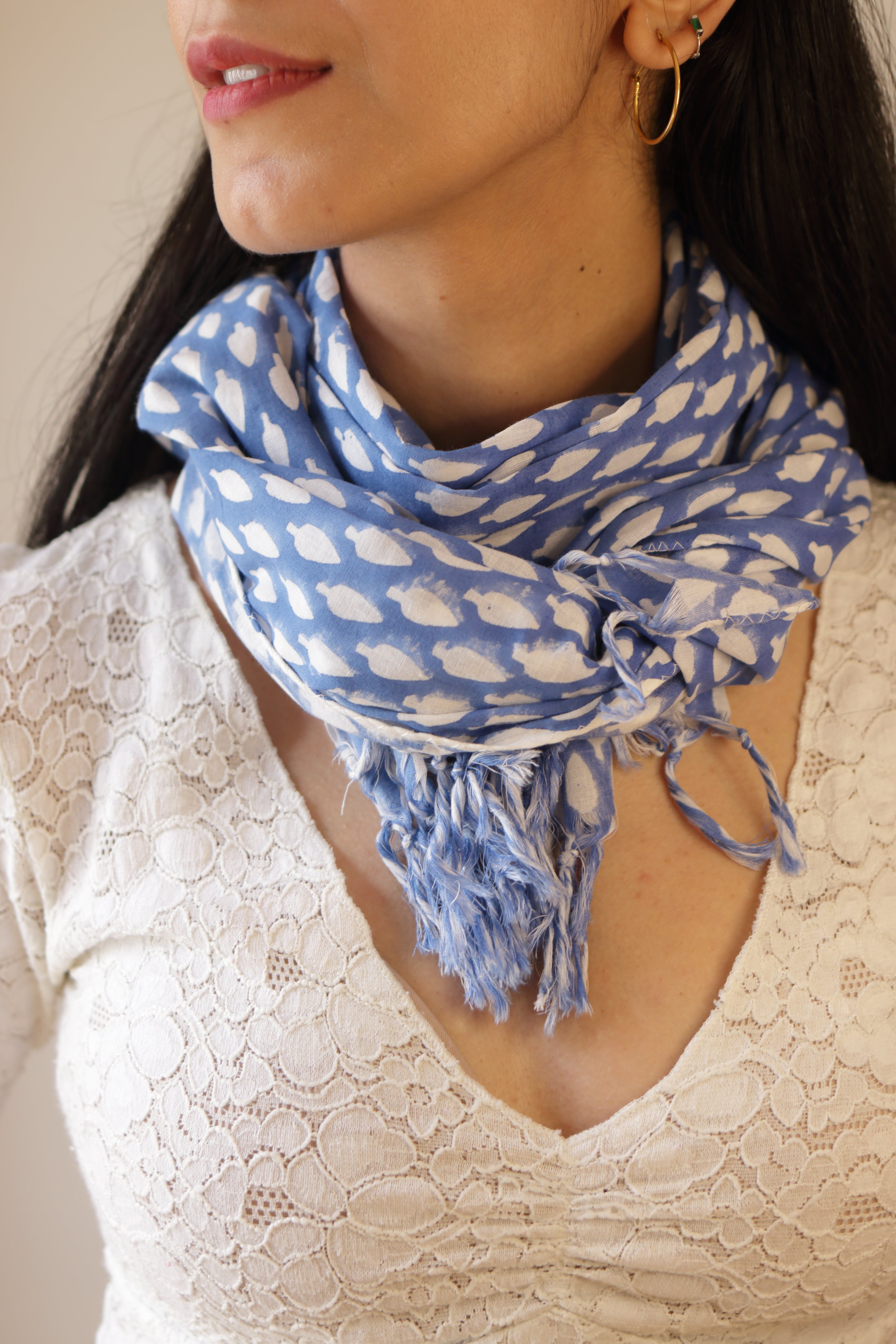 Étole Pari Lapis en coton