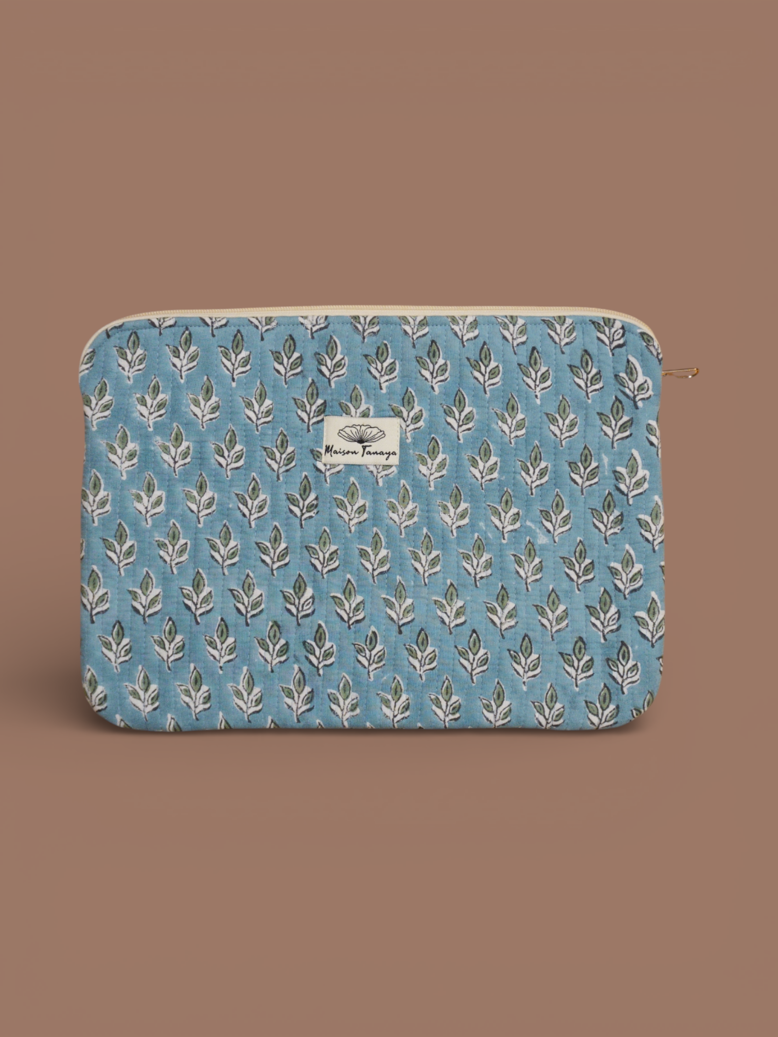 Lagoon Blue Mani Pouch