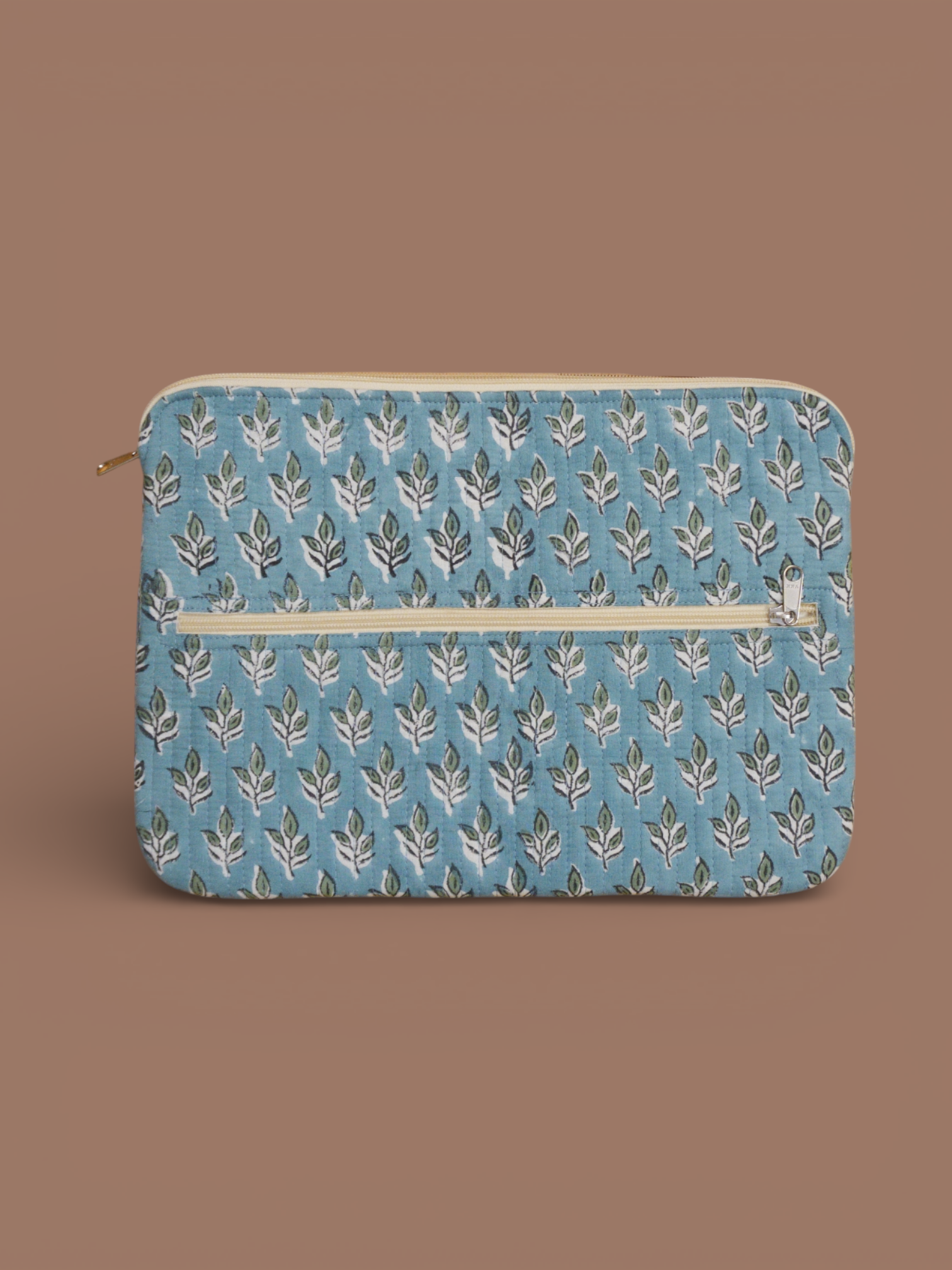 Lagoon Blue Mani Pouch