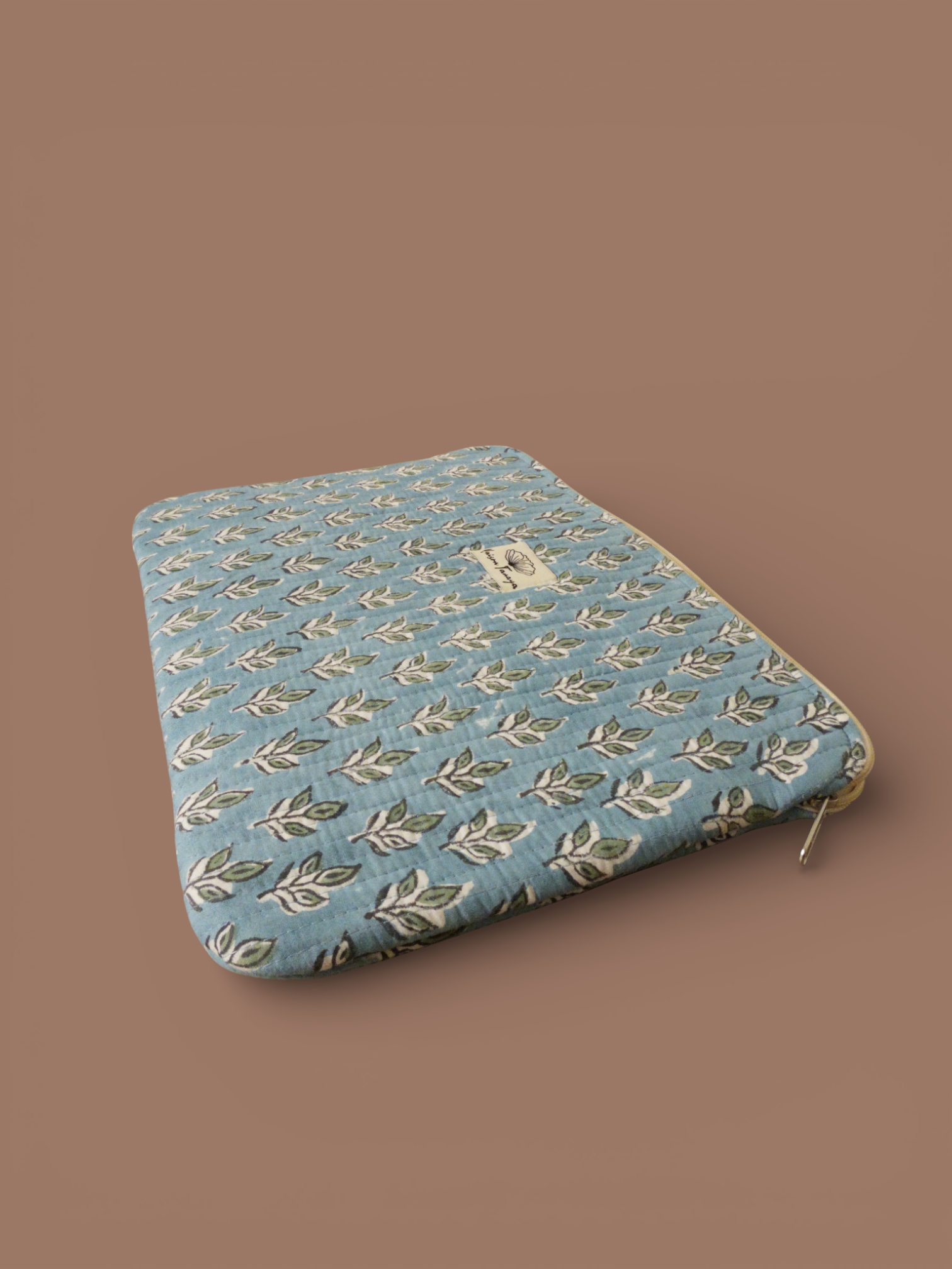 Lagoon Blue Mani Pouch