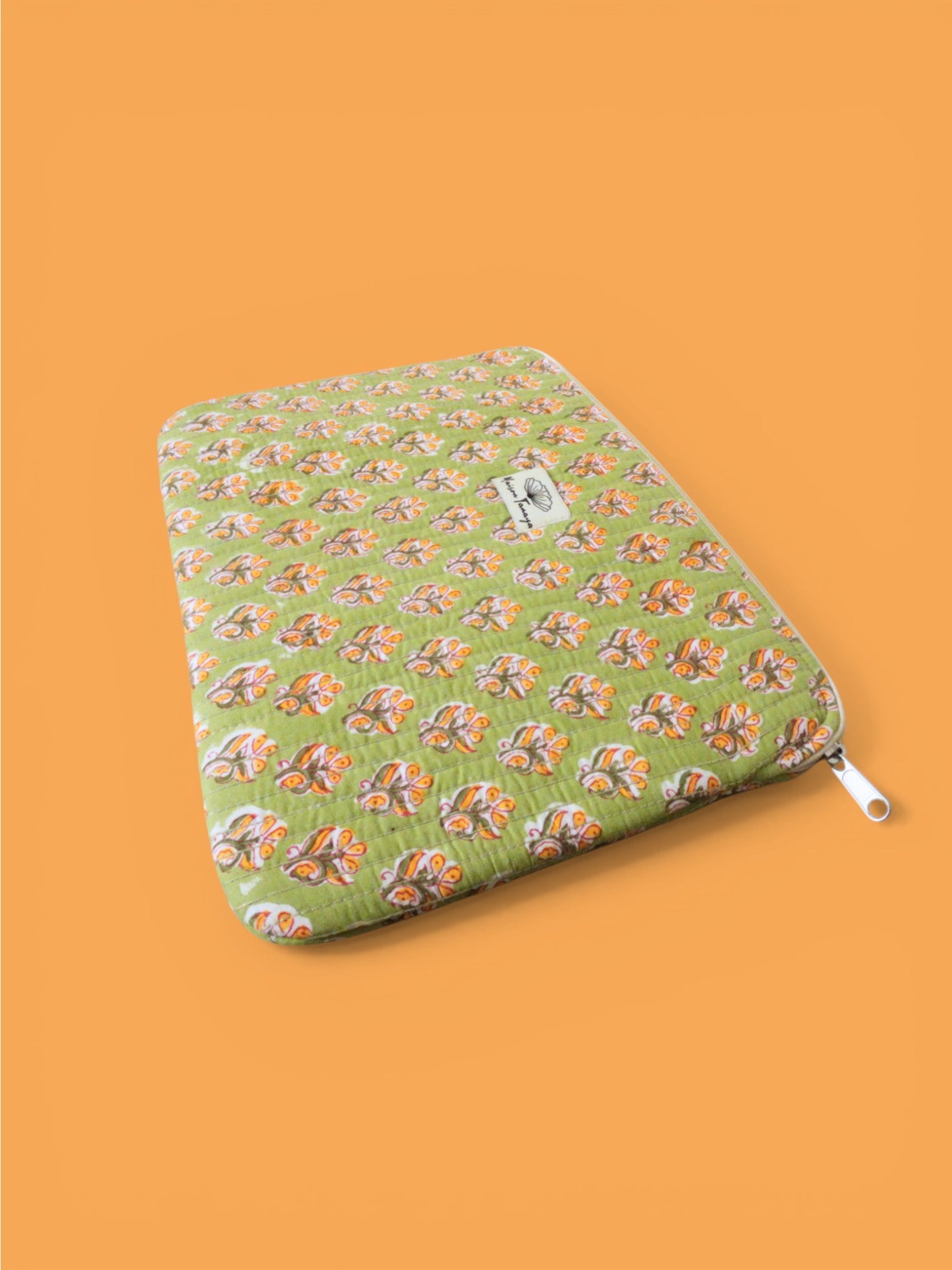 Soft Green Mani Laptop Sleeve